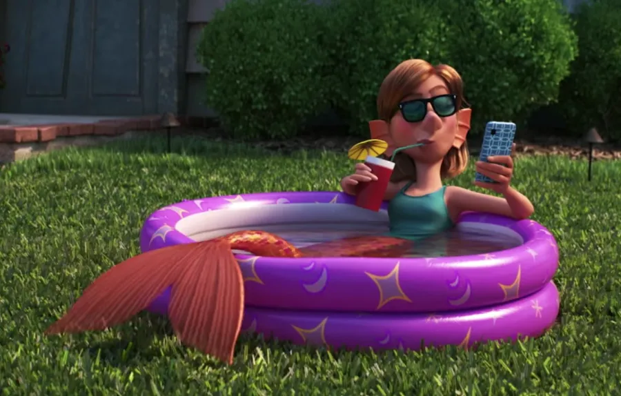 Kadr z filmu "Naprzód"