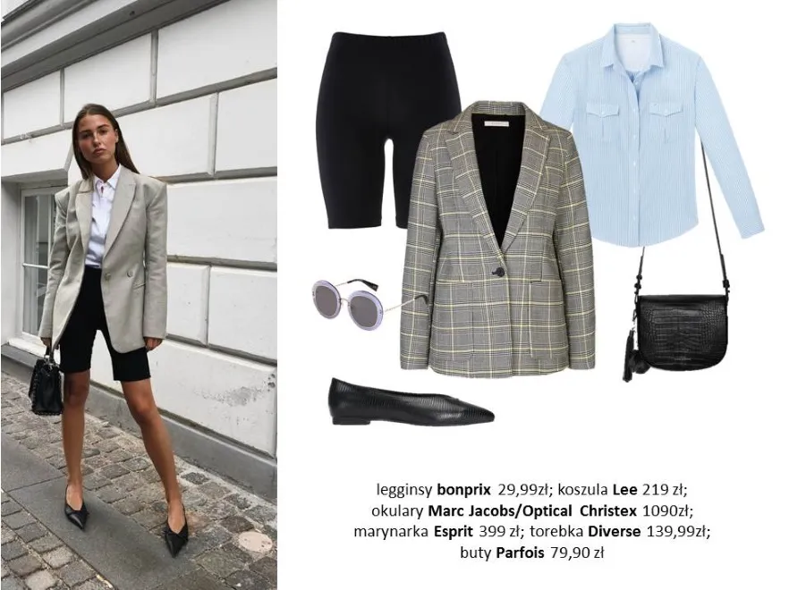 Spodenki kolarki - tej wiosny musisz znaleźć dla nich miejsce w szafie. STYLIZACJE