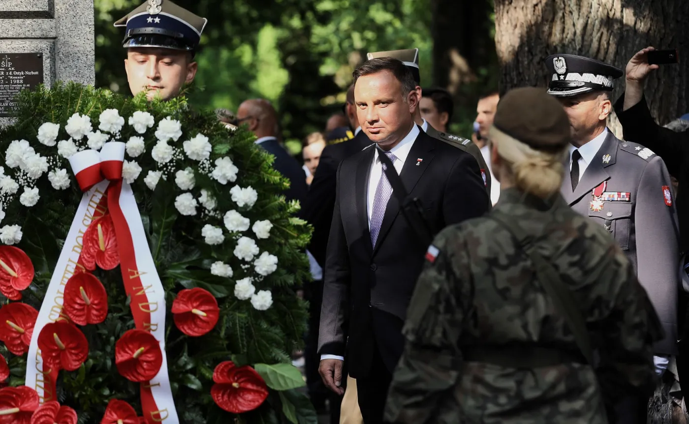 Uroczystości przed pomnikiem Gloria Victis. "Jesteście dla nas wzorem do naśladowania"