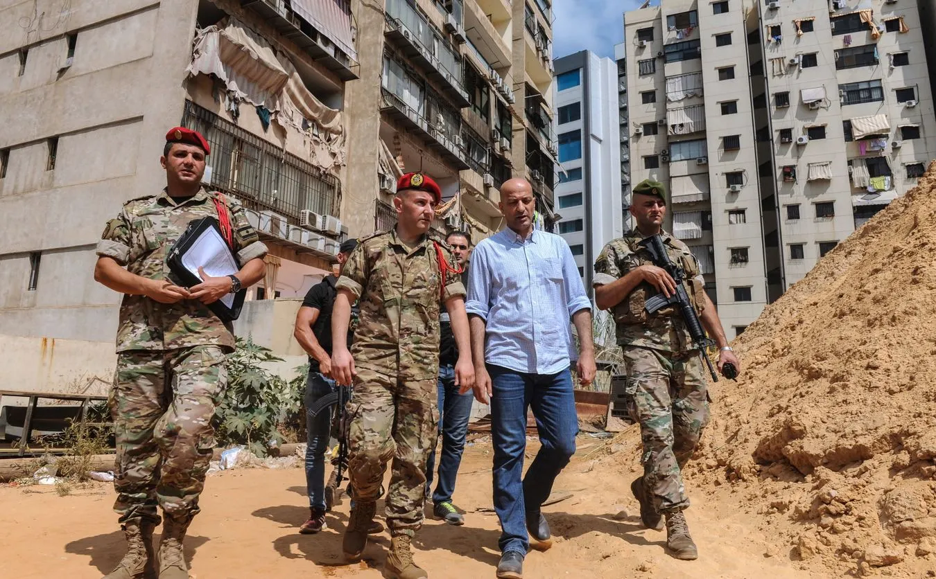 Bejrut po ataku dronów