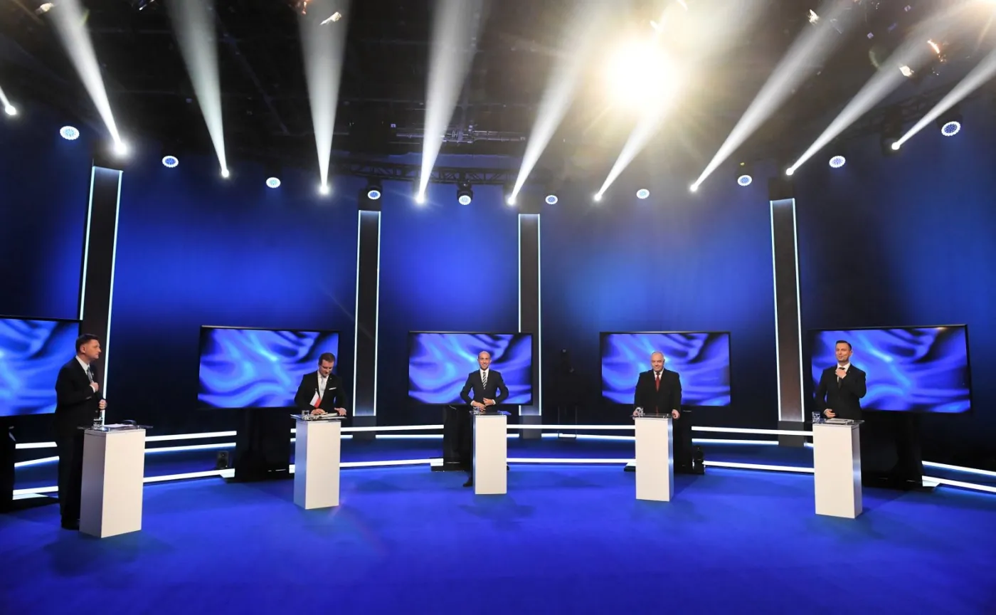 Debata wyborcza w TVP