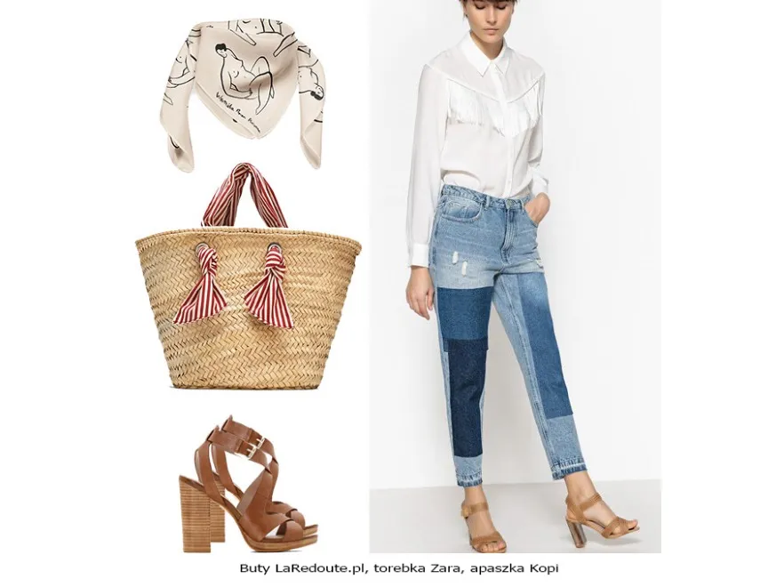 Jeansy w letniej odsłonie. STYLIZACJE