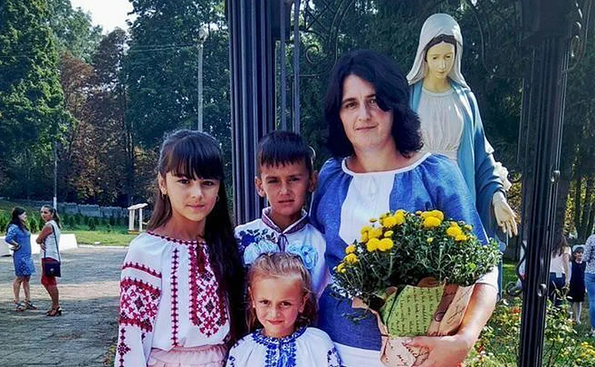 Żona i dzieci Wasyla