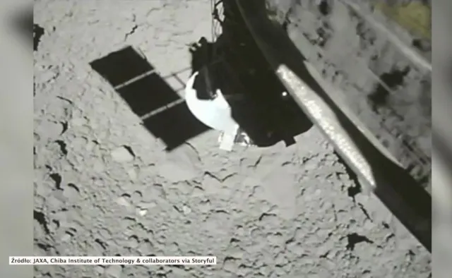 Japończycy zbombardowali asteroidę. Potem umieścili na niej sondę [WIDEO]