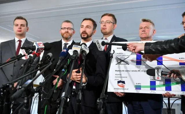 Konfederacja złożyła wniosek o unieważnienie wyborów. "Gdyby nie TVP, mielibyśmy 45 posłów"