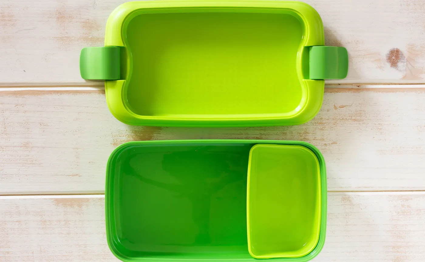 Plastikowy lunch box