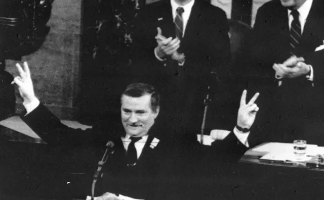 "My, naród". Mija 30 lat od słynnego przemówienia Lecha Wałęsy w Kongresie USA