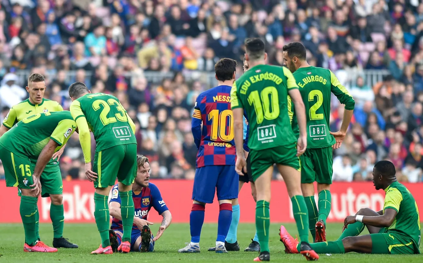 Mecz Eibar z Barceloną