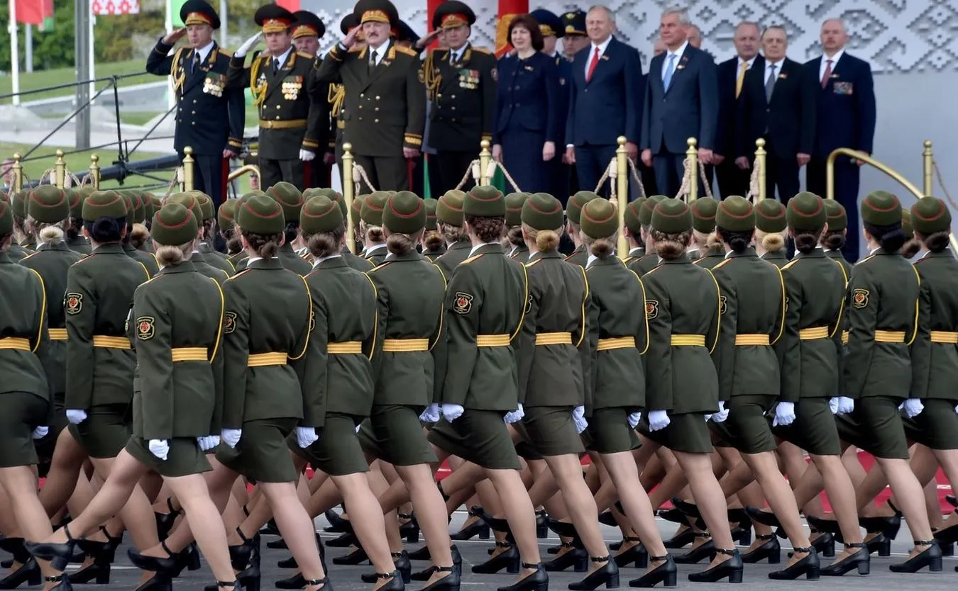 Belarus celebrates the 75th anniversary of the Soviet Union's victory over Nazi Germany in the World War II