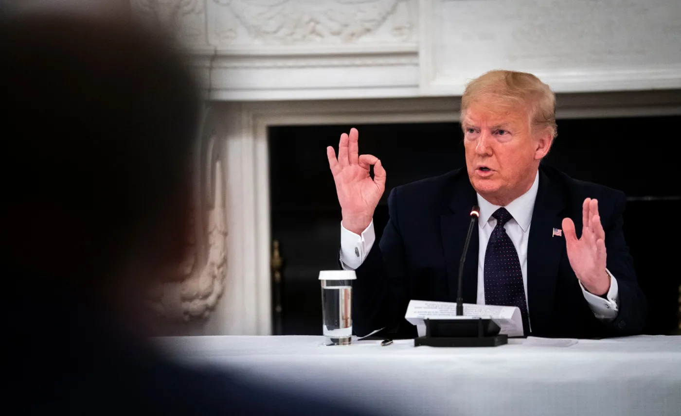 prezydent Donald Trump