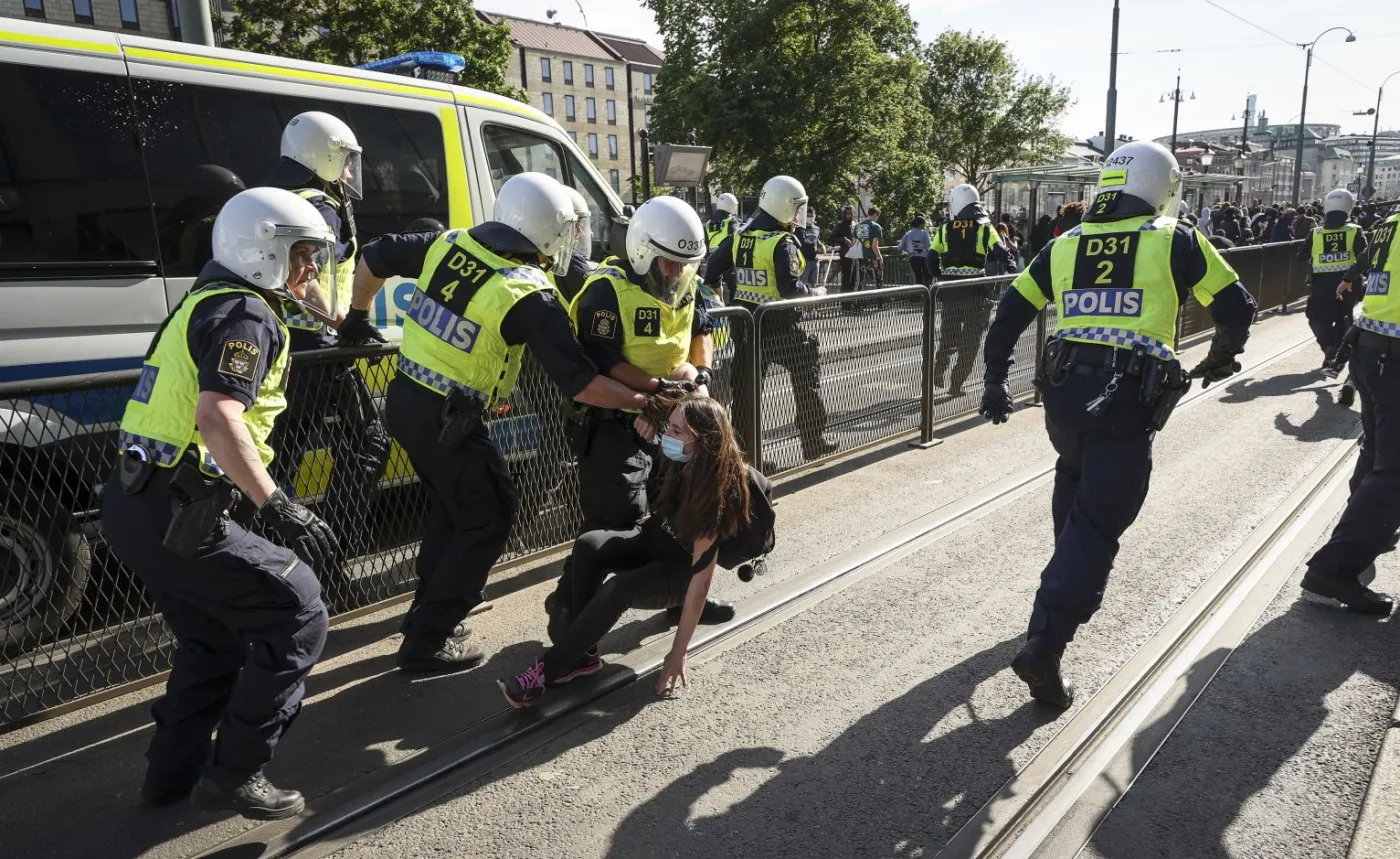 Protesty w Goeteborgu