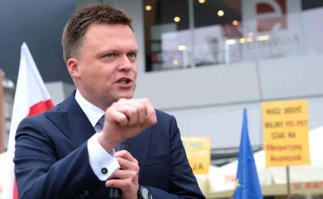 Hołownia: Głosowanie na Trzaskowskiego, to tak naprawdę głosowanie na Dudę