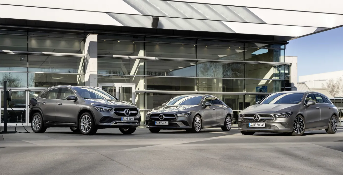 CLA Coupe, CLA Shooting Brake oraz GLA – z napędem EQ Power