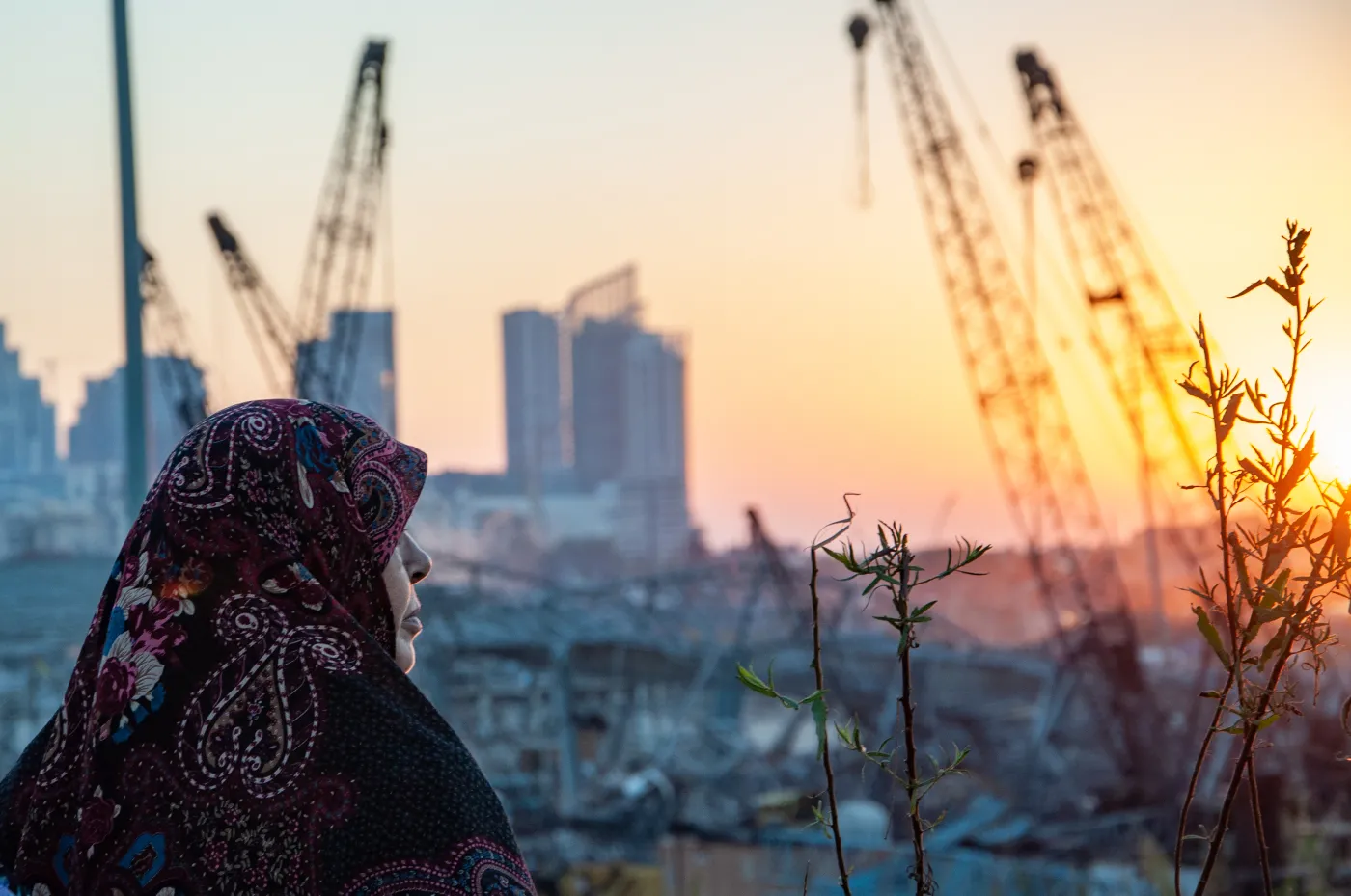 Zniszczenia w Bejrucie