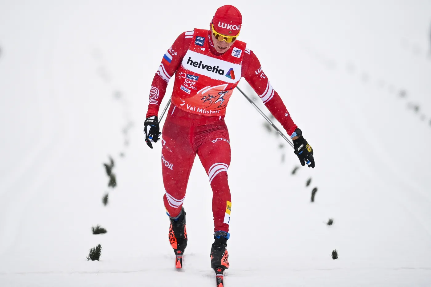 Tour de Ski: Aleksander Bolszunow wygrał bieg na 15 km