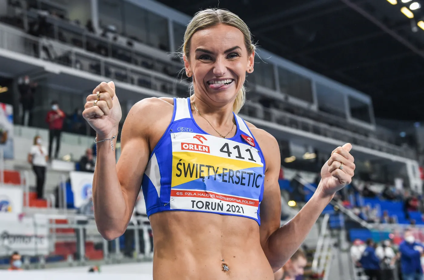 Justyna Święty-Ersetic mistrzynią Polski w biegu na 400 m