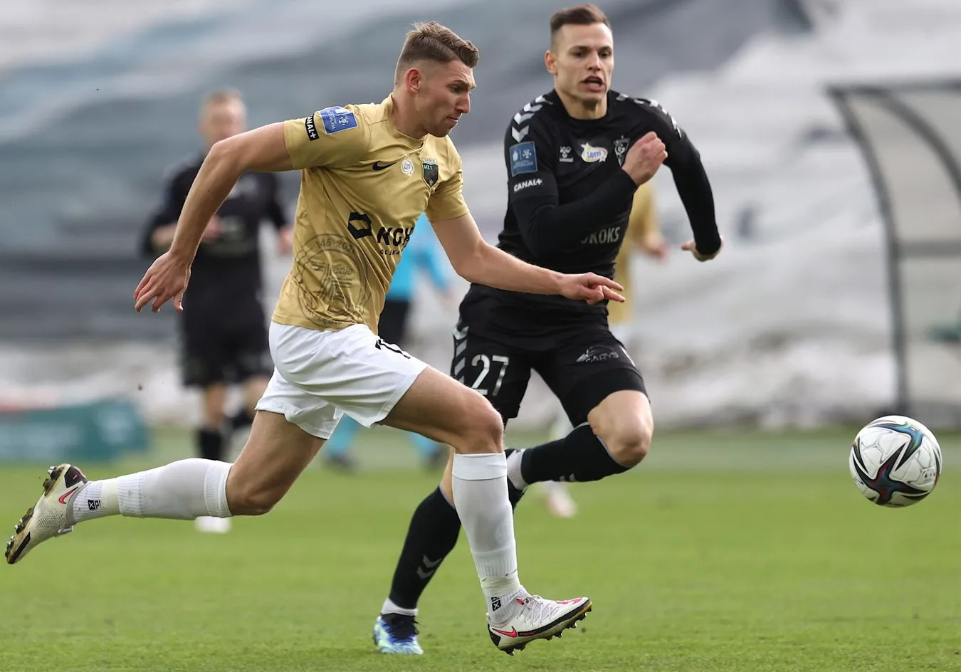 Ekstraklasa: Górnik Zabrze przerwał serię Zagłębia Lubin