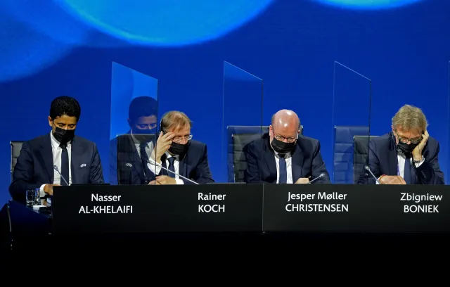 "My jesteśmy europejską piłką, oni - nie". Kongres UEFA potępił projekt Superligi