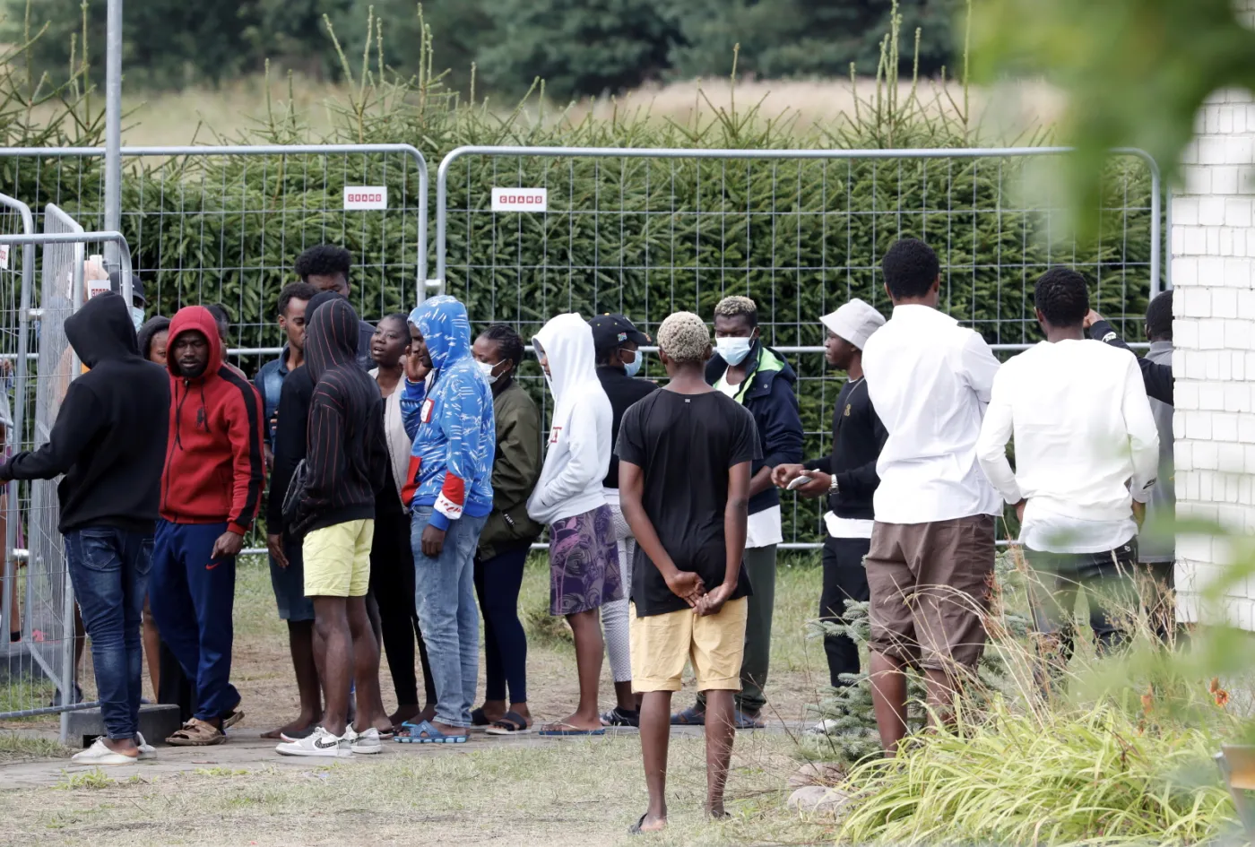 Centrum imigrantów w pobliżu graniczy białorusko-litewskiej