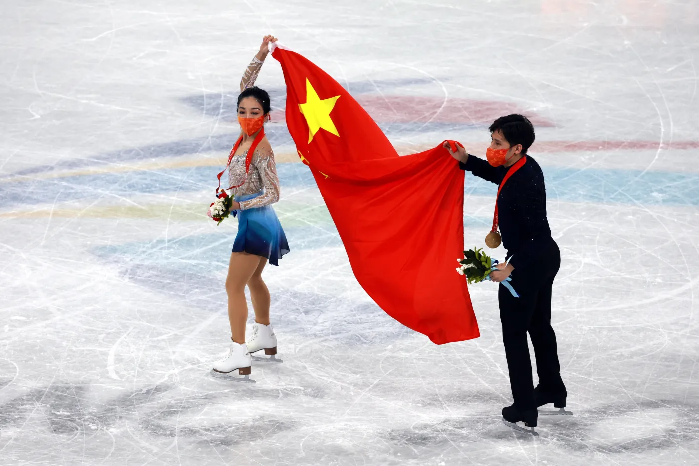 Wenjing Sui i Cong Han najlepsi w konkurencji par sportowych
