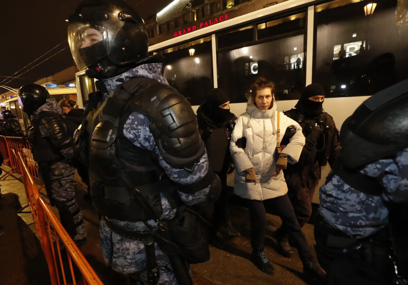 Protesty w Petersburgu