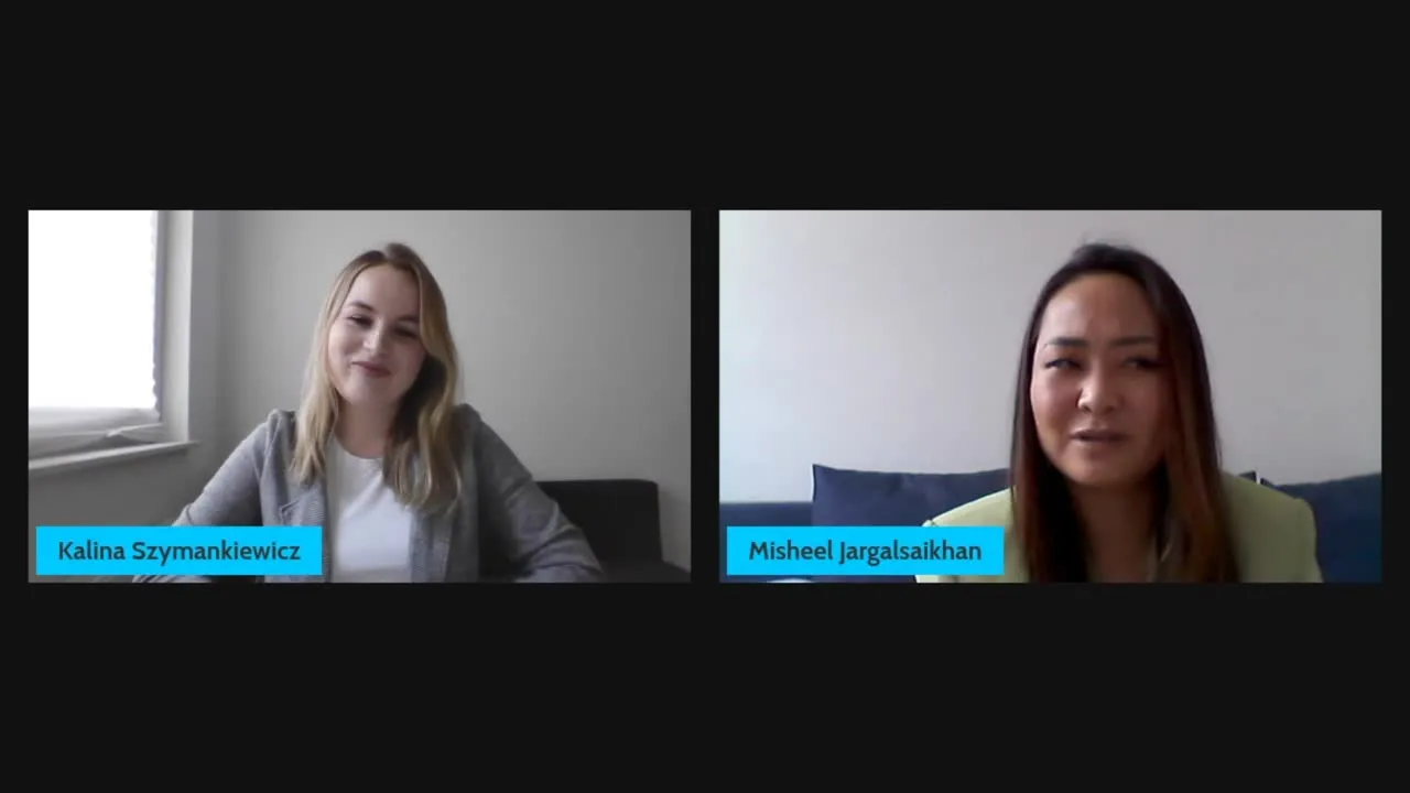 Misheel Jargalsaikhan o tym, jak przyjęli ją aktorzy "BrzydUli". "Oczywiście się stresowałam"