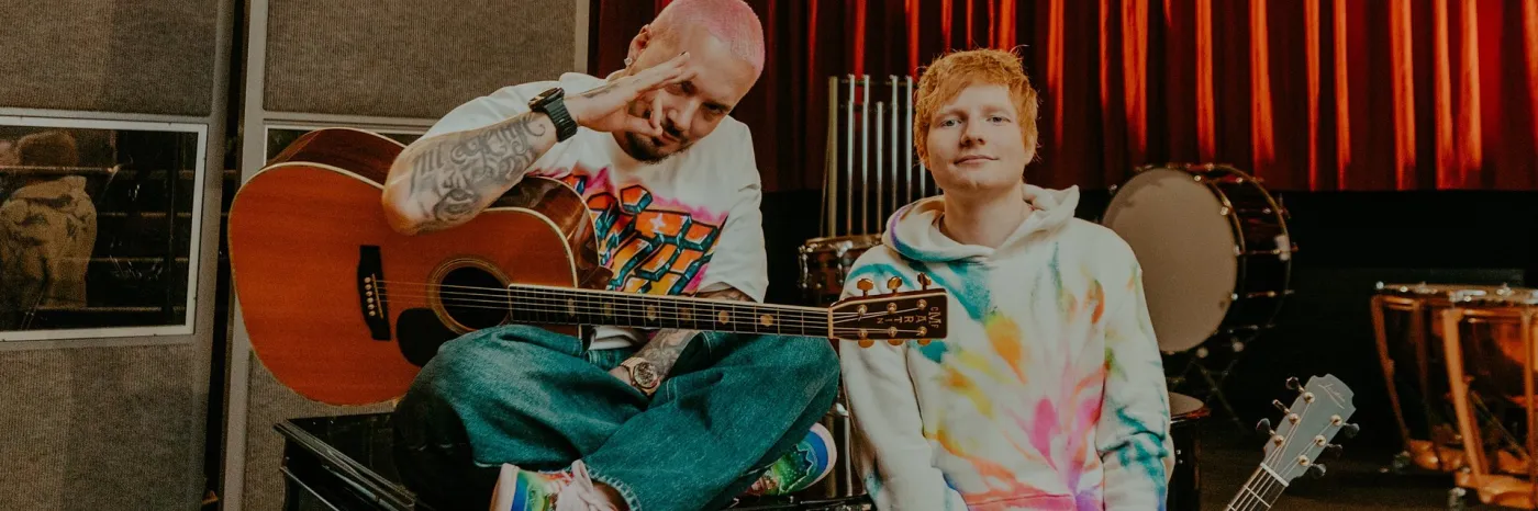 Poznali się na siłowni, nagrali dwie piosenki. Posłuchaj, jak brzmią J Balvin i Ed Sheeran