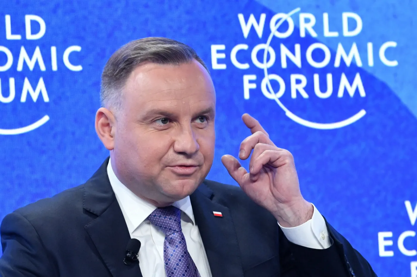 Prezydent Duda w Davos: Jednej rzeczy Putin nie wziął pod uwagę...