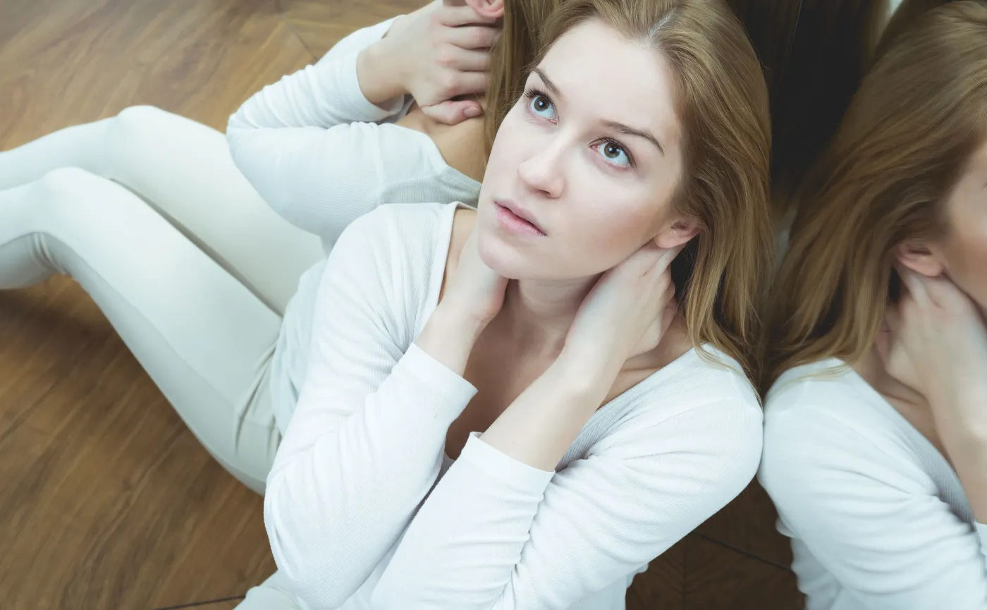 Kobieta ze schizofrenią