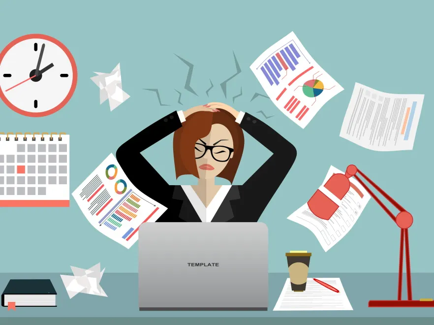 Dużo za dużo... Badanie pokazało, jak często i jak wielu Polaków odczuwa stres w pracy