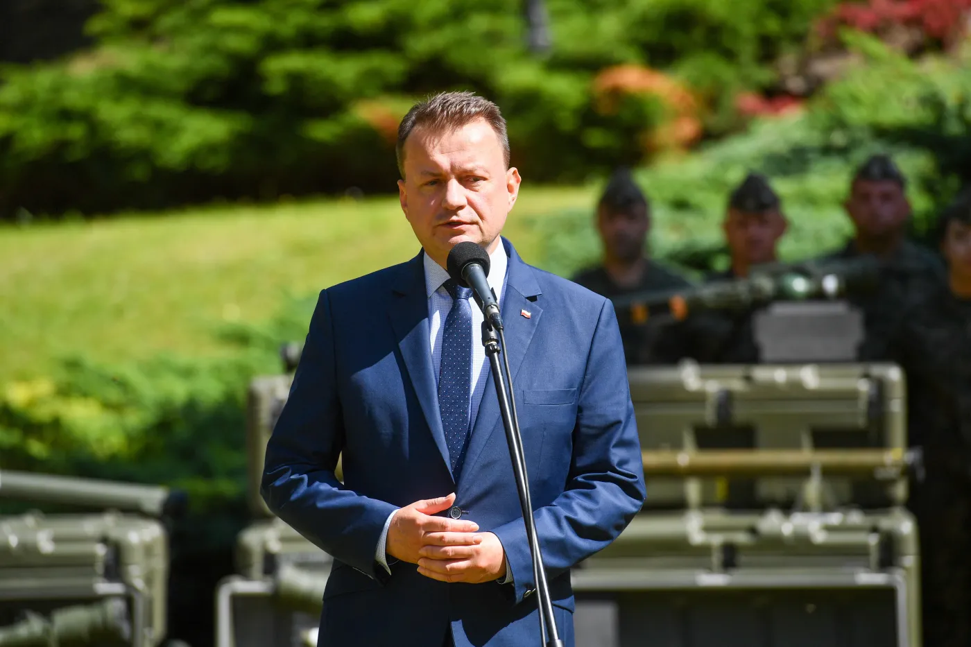 Błaszczak: Będziemy bronić każdego skrawka polskiej ziemi