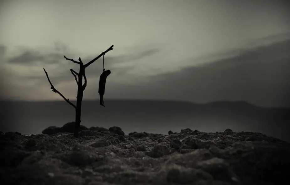 Powieszony mężczyzna