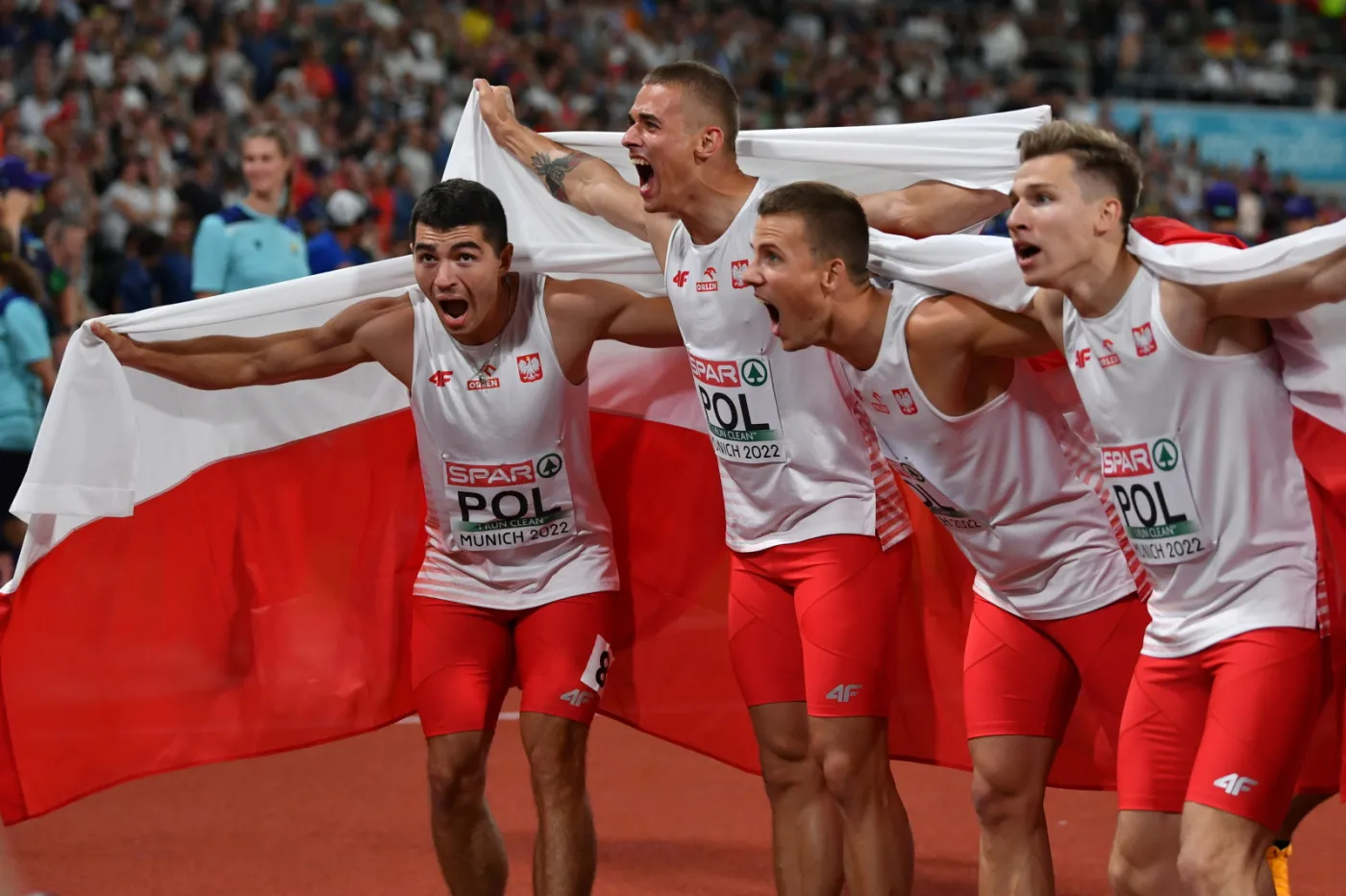 ME: Brązowy medal Polaków w sztafecie 4x100 m