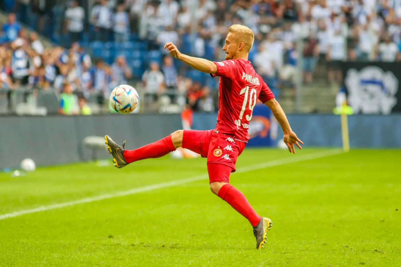 Widzewa bez najlepszego strzelca? Pawłowski z Cracovią raczej nie zagra