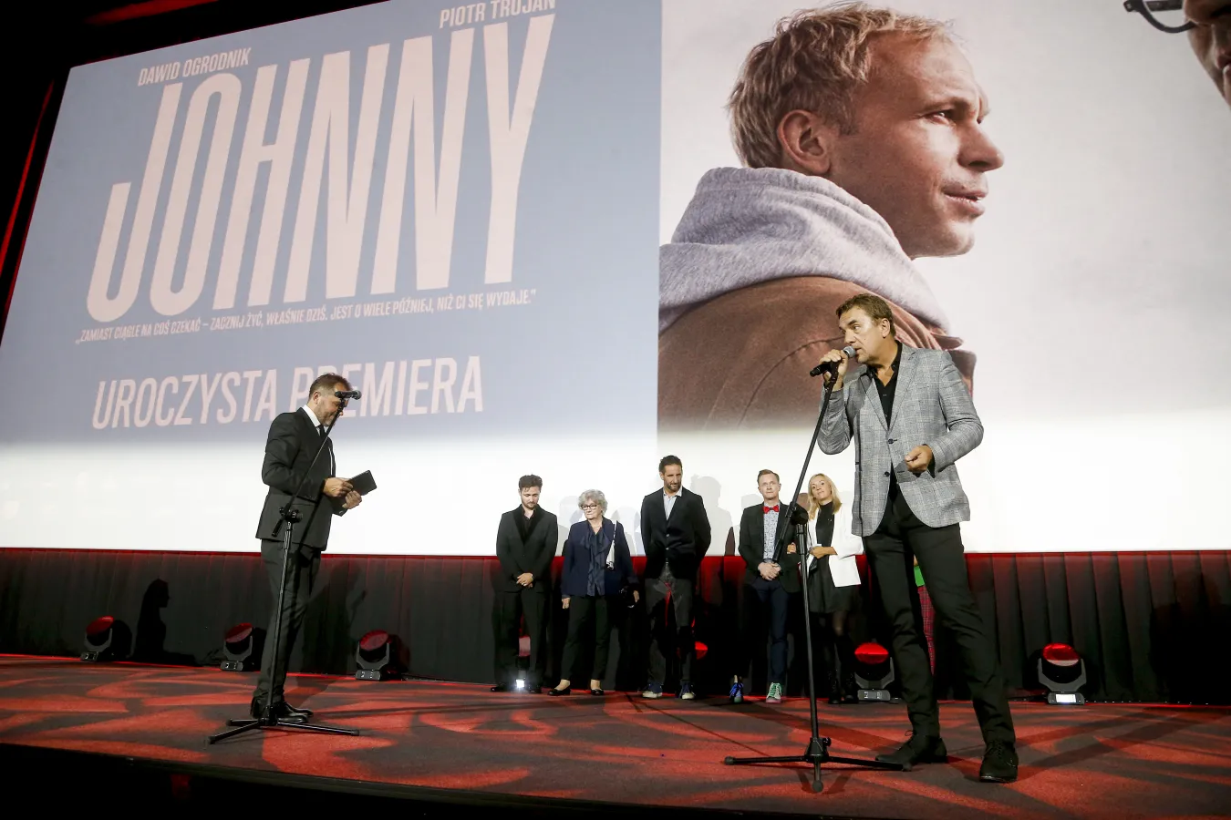 "To był świetny facet". Oto relacja z premiery filmu "Johnny"