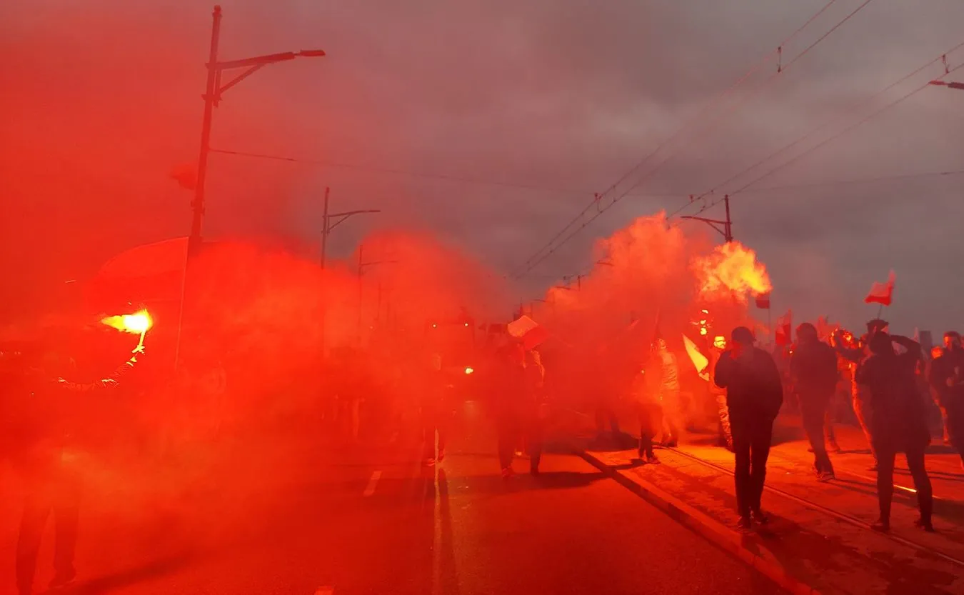 Marsz Niepodległości 2022. Było kilka incydentów, ale…