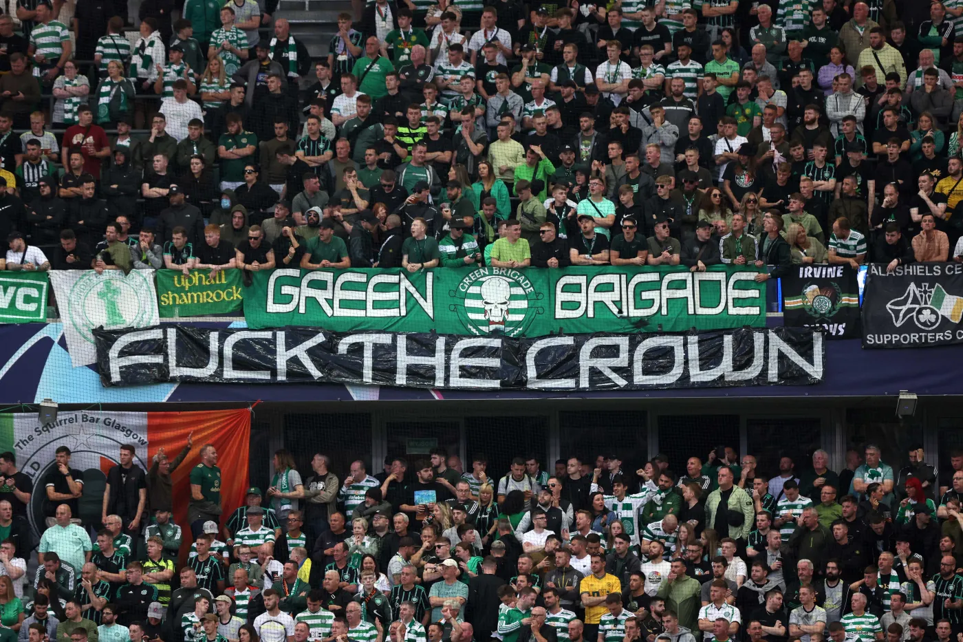 UEFA nałożyła grzywny na Bayern i Celtic za obraźliwe banery