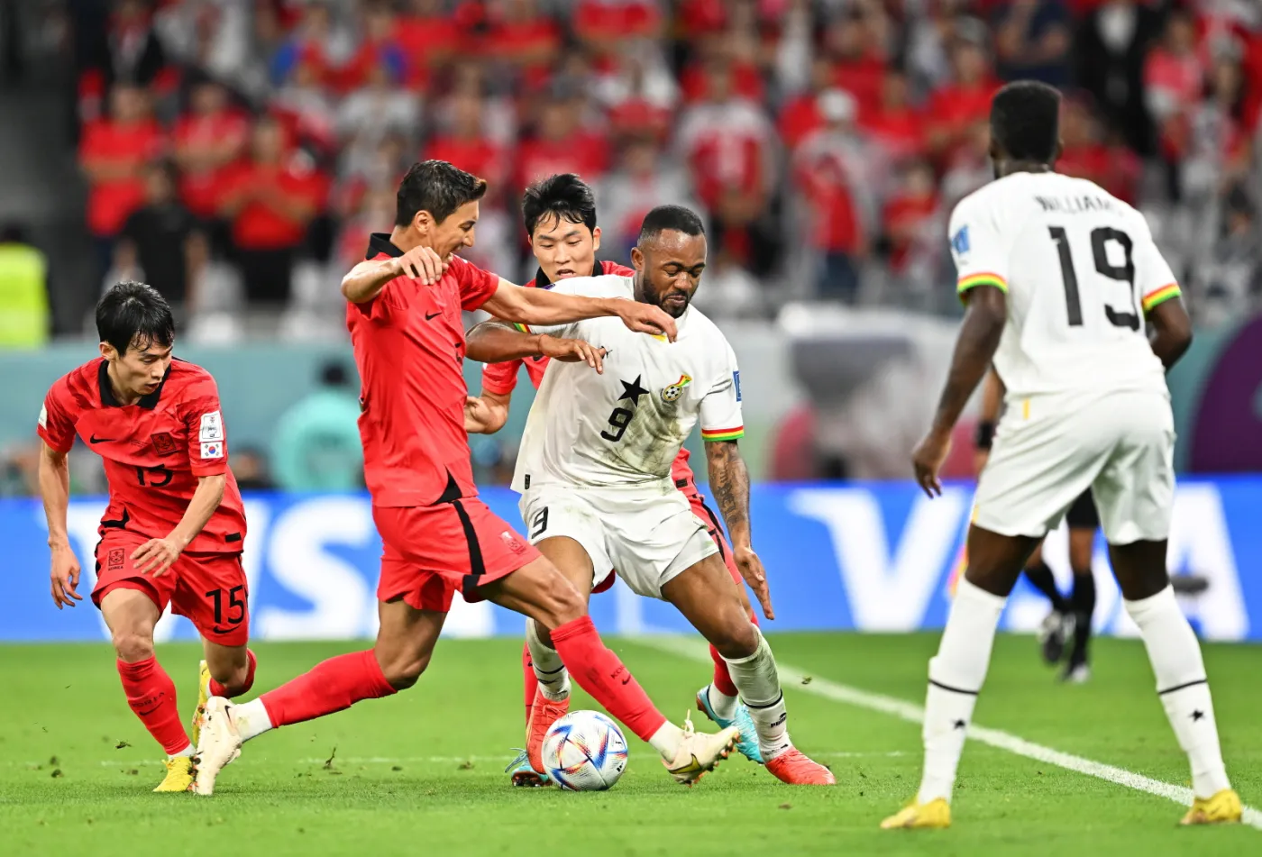 Ghana prowadziła 2:0. Korea Płd. wyrównała w ciągu trzech minut, a potem...