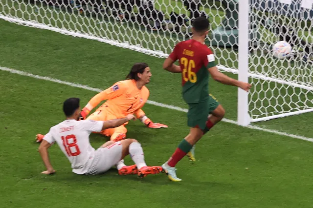 Hat-trick Goncalo Ramosa. Portugalia zmiażdżyła Szwajcarię [WIDEO]