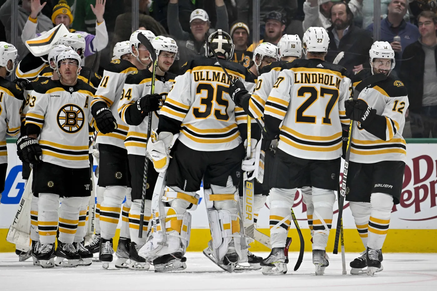 Bruins lepsi od Stars w meczu liderów. Zdecydowała bramka Pasternaka [WIDEO]