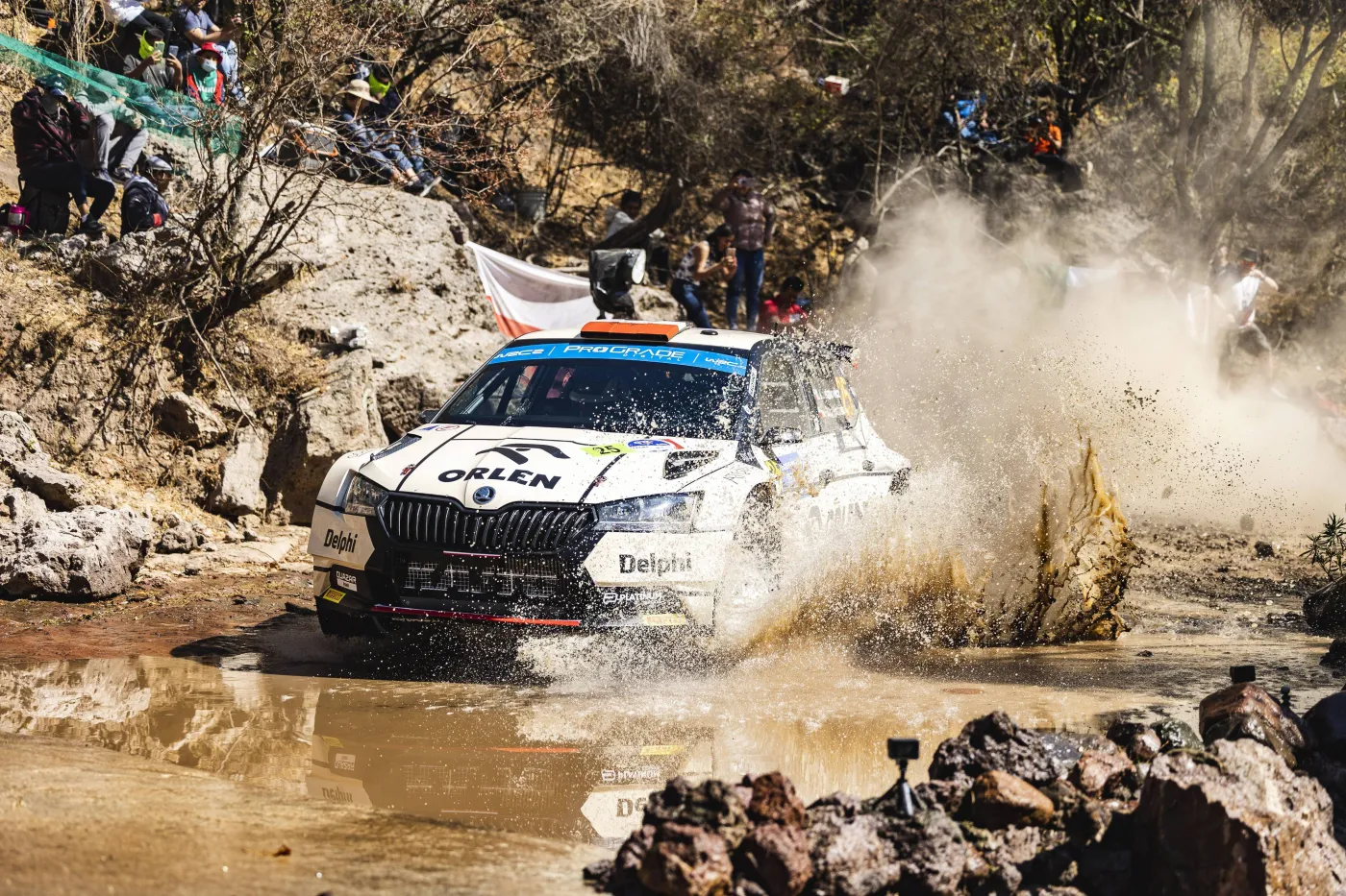 Kajetanowicz czwarty w kategorii WRC2 po 1. etapie Rajdu Meksyku