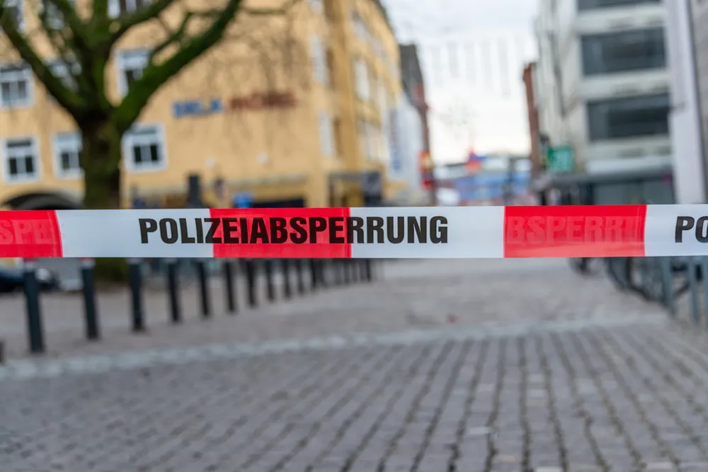 Policja linia Niemcy