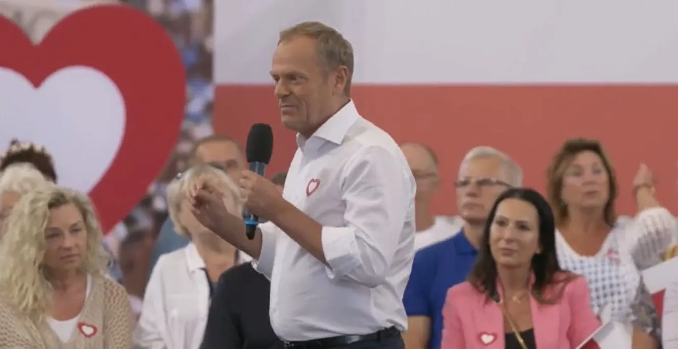 Donald Tusk w Ustroniu: Problemem jest nie tylko Łukaszenka i Grupa Wagnera...