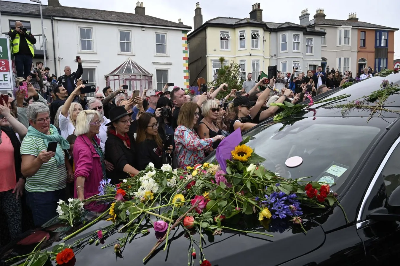 Tysiące osób pożegnały zmarłą piosenkarkę Sinead O'Connor