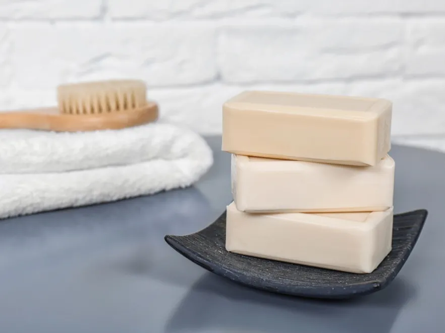 Naturalne szare mydło