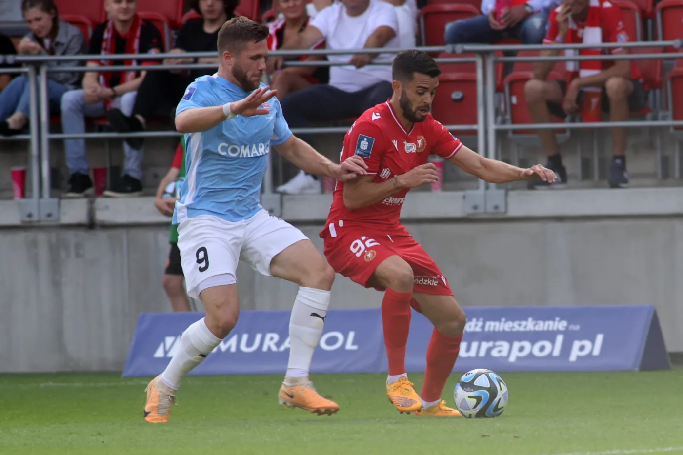 Trzy punkty zostają w Łodzi. Widzew ograł Cracovię