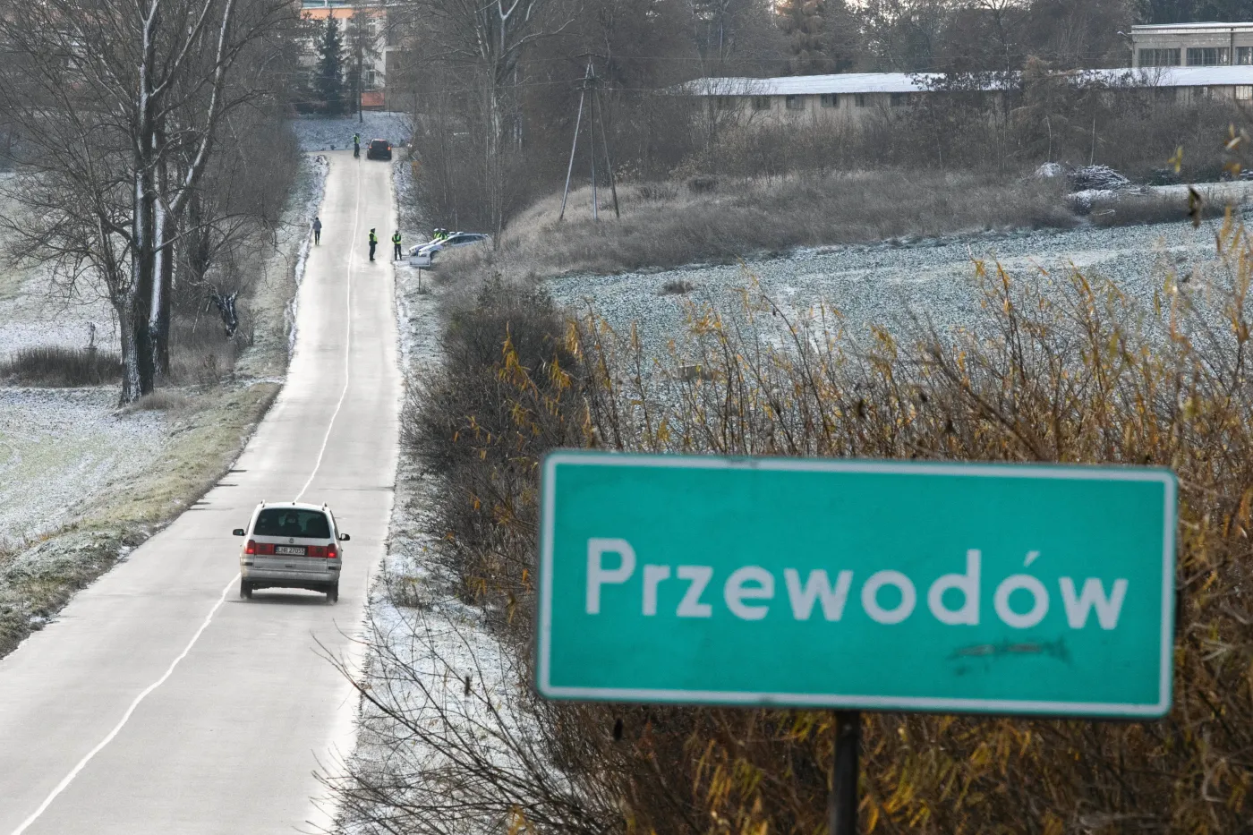Wybuch rakiety w Przewodowie