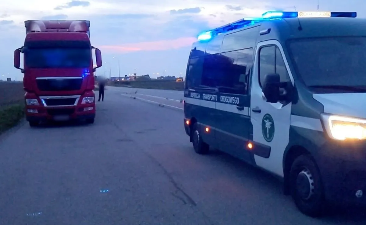 Patrol ITD upolował TIR-a z Litwy. Ten widok zapamiętają na długo