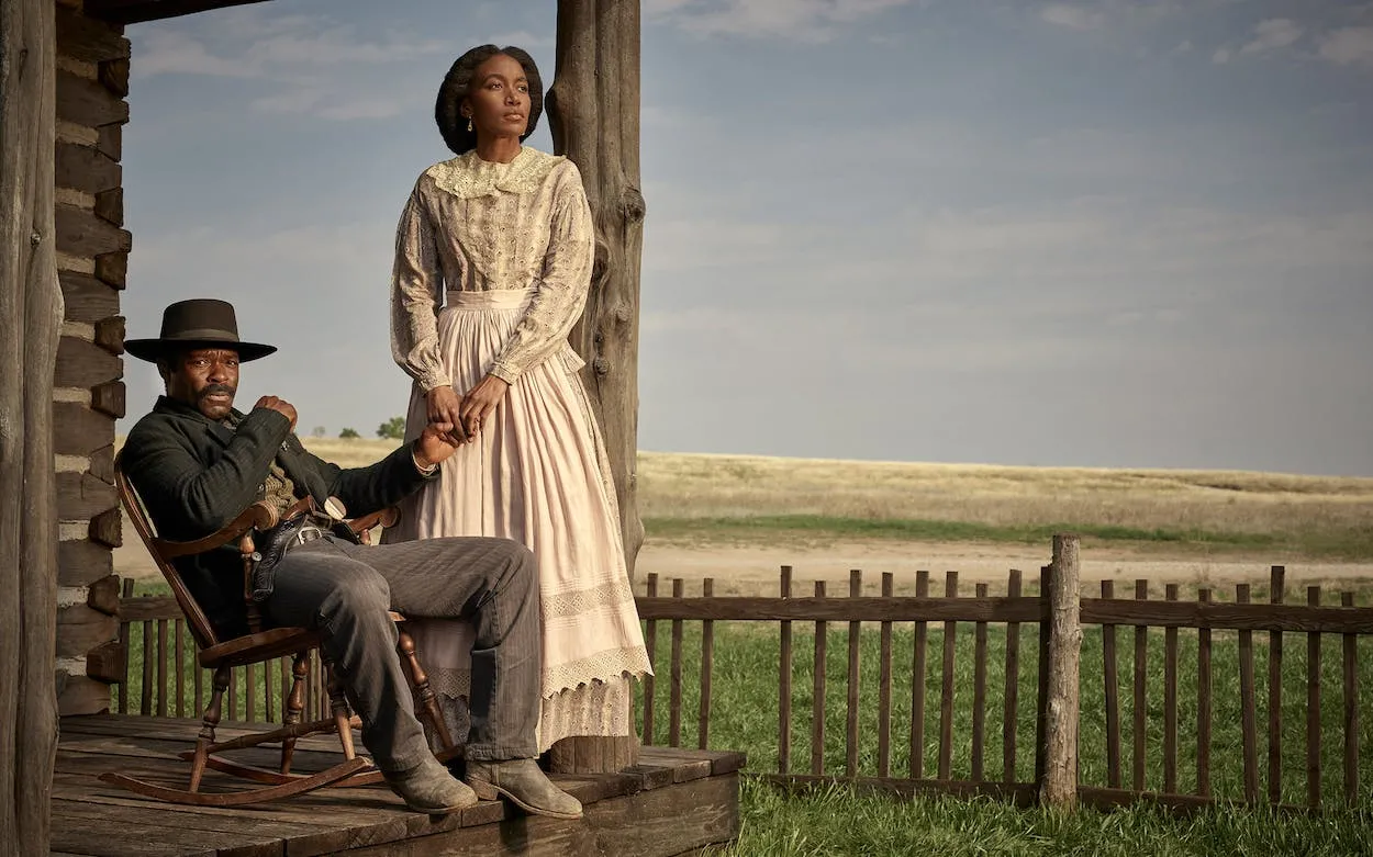 David Oyelowo i Lauren Banks w serialu "Lawmen: Bass Reeves"