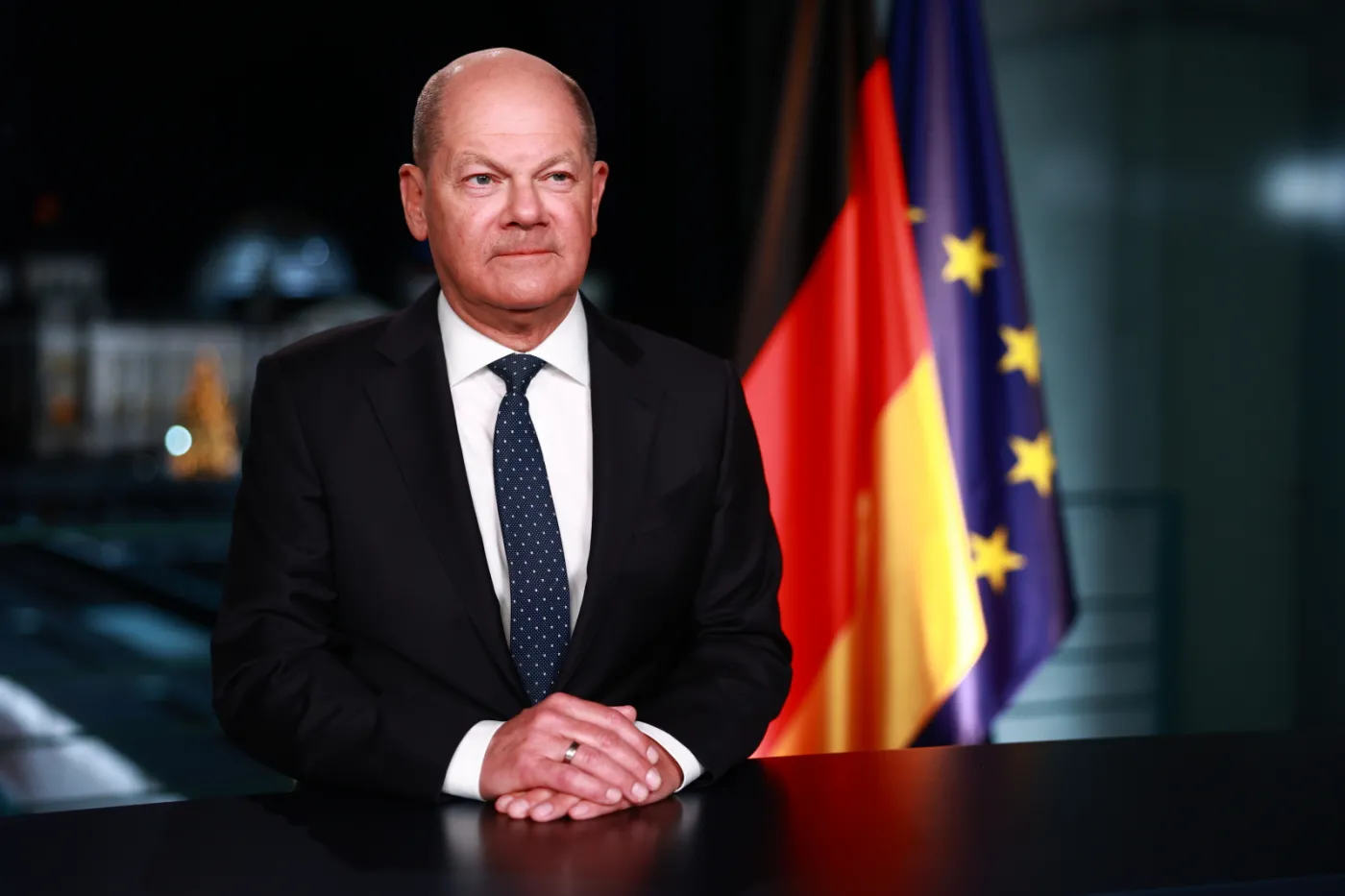 Noworoczne orędzie Scholza. Kanclerz Niemiec zapowiada "rekordowe" inwestycje